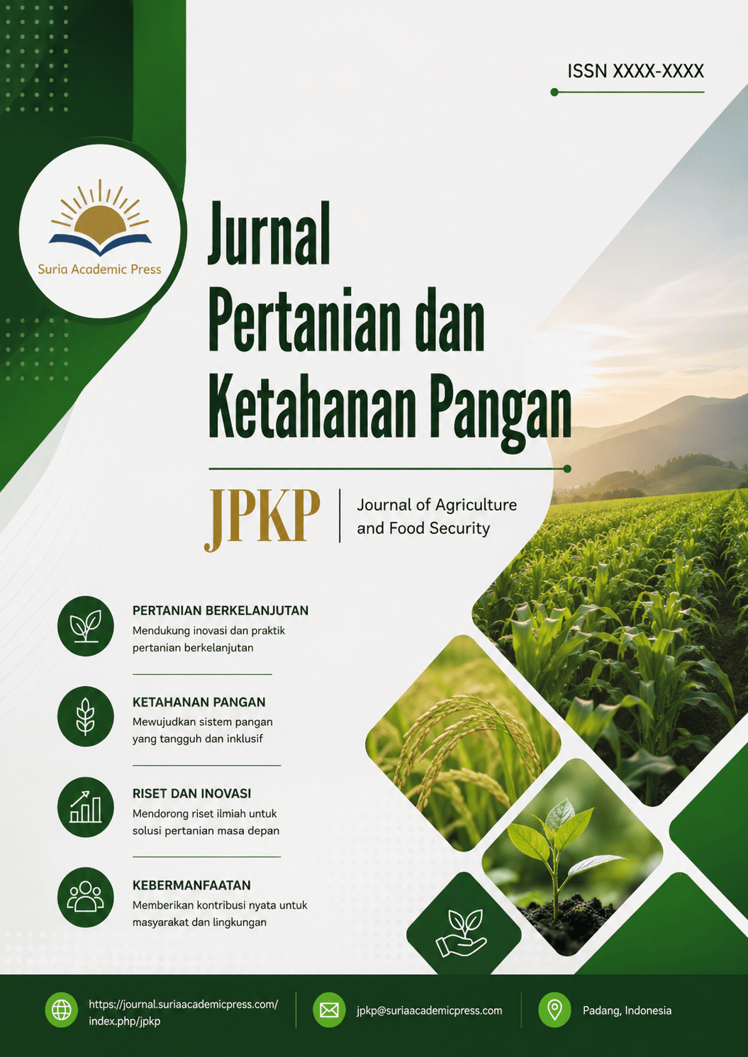 Jurnal Pertanian dan Ketahanan Pangan